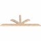Ekena Millwork Richland Smooth Timber Gable Bracket, Douglas Fir, 108"W x 40"H x 3 1/2"D x 5 1/2"F, 9/12 Pitch GBW108X40X0406RIC00SDF - alternate 4